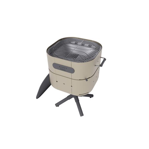 ALUVY MARCEL Basalt Charcoal Barbeque - Champagne