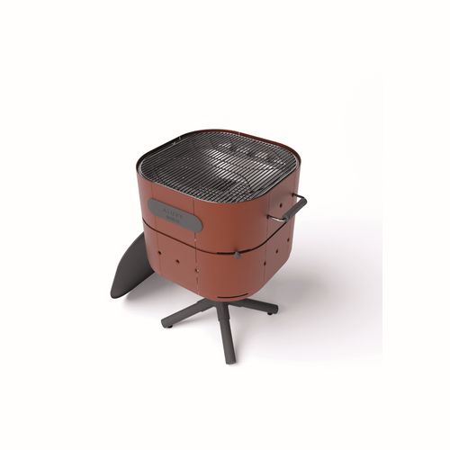 ALUVY MARCEL Basalt Charcoal Barbeque - Terracotta