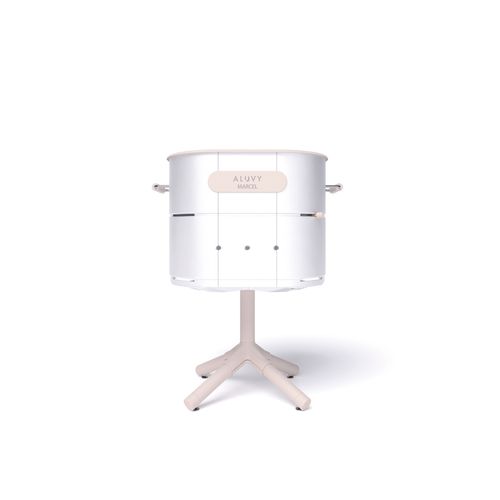 ALUVY MARCEL Original Charcoal Barbeque - Blanc