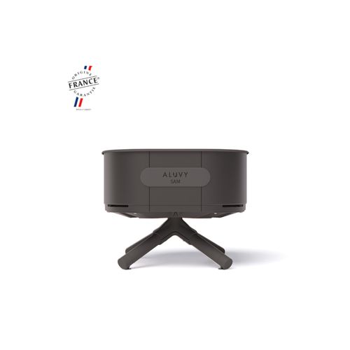 ALUVY SAM Basalt Low Brazier - Anthracite
