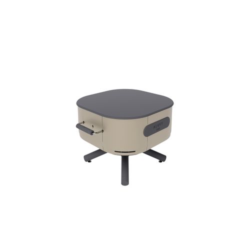 ALUVY SAM Basalt Low Brazier - Champagne