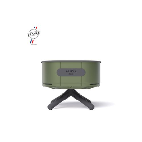 ALUVY SAM Basalt Low Brazier - Kaki