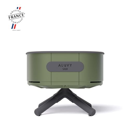 ALUVY SAM Basalt Low Brazier - Kaki