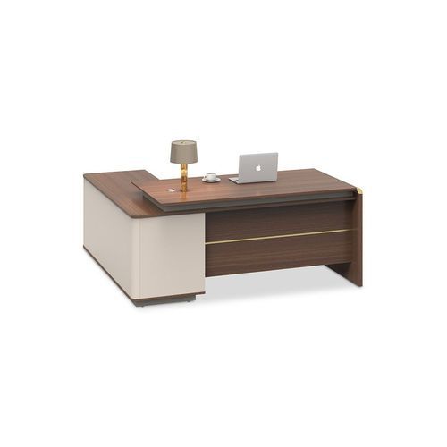 ANDERSON Executive Desk 2.0M Reversible - Australian Gold Oak