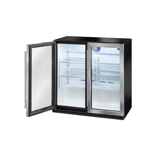 Artusi Double-Door Outdoor Refrigerator - Stainless Steel