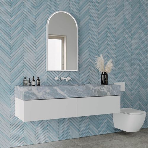 Remer Arch 500mm LED Mirror with Demister