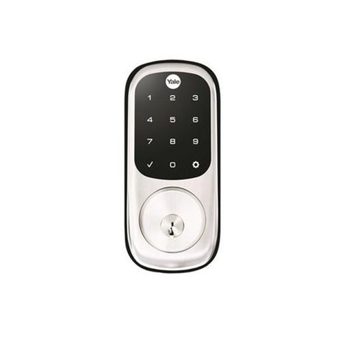 Yale Assure Keyed Electronic Deadbolt Satin Chrome