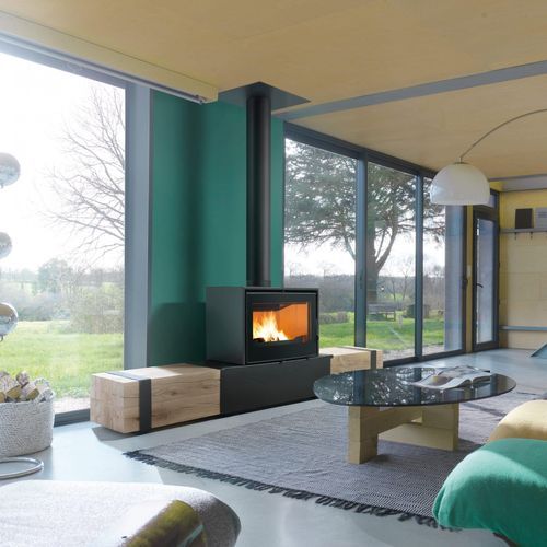 Axis L1000 Freestanding Wood Fireplace