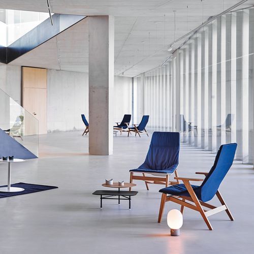 Ace Armchair - Wooden Base