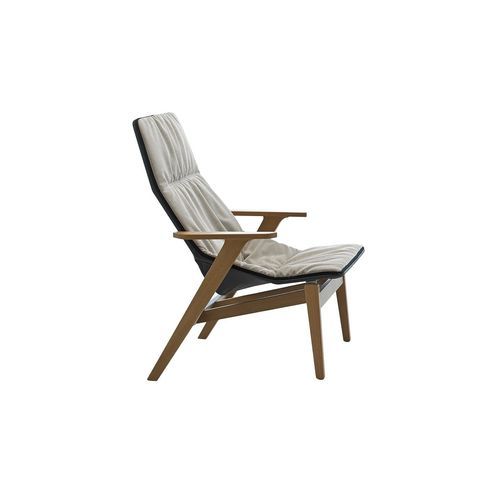 Ace Armchair - Wooden Base with Arms