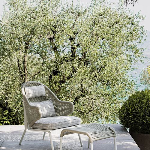 Pleasure 2.0 Outdoor Pouf by Atmosphera