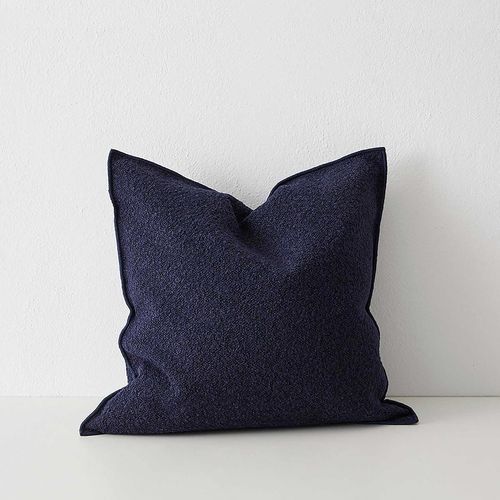 Weave Home Alberto Boucle Cushion - Midnight | 50 x 50cm