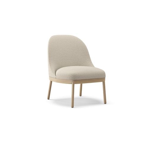 Aleta Lounge Chair - Wooden Base