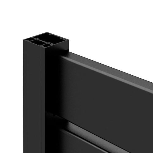 Aluminium Slat Privacy Fence Panel - Horizontal