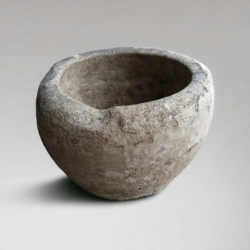 Oversized Antique Javanese Limestone Trough #1
