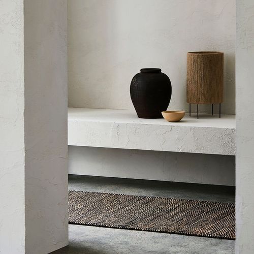 Armadillo Drift Wool + Jute Rug