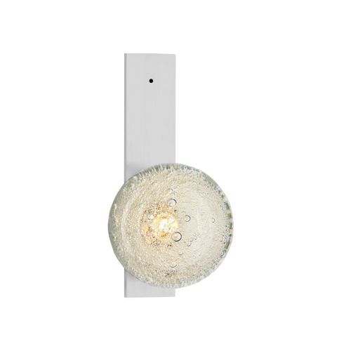 Fizi Single Ball Flat Wall Sconce