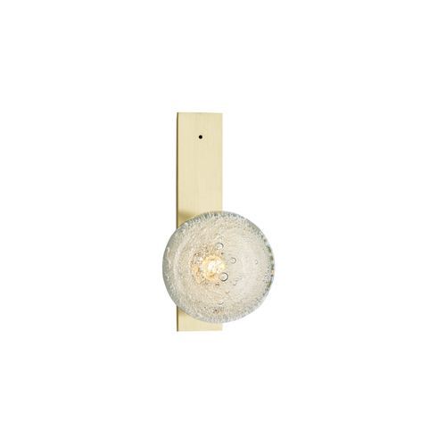 Fizi Single Ball Flat Wall Sconce