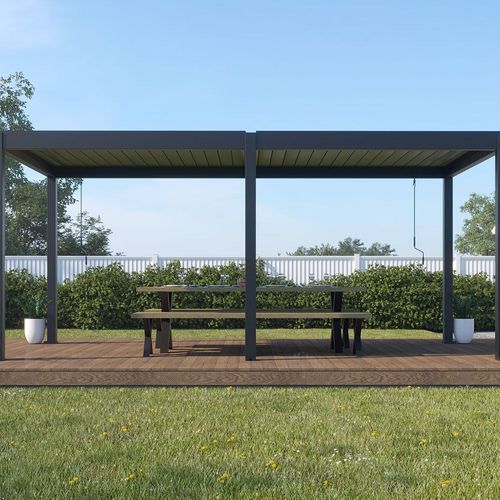 Atlantic Manual Freestanding Louvre Roof