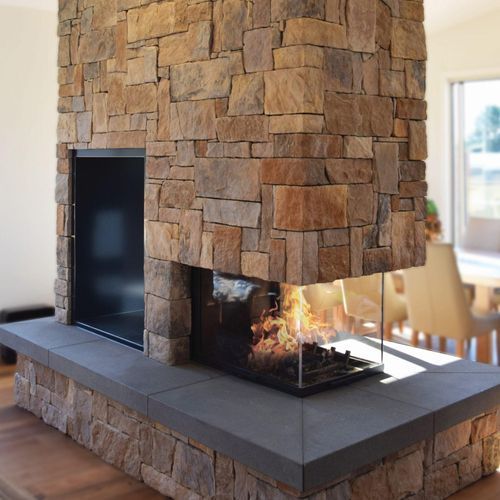 Axis EPI950 3 Sided Fireplace