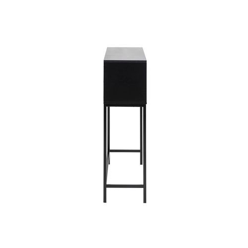 BATLEY Study Desk Console 91.5cm - Black & Natural