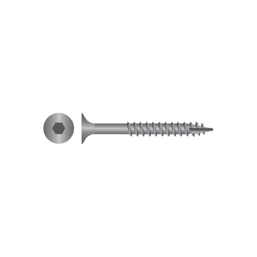Batten Screws Buggle Head - Hex Drive - Tyle 17 - Galv C3
