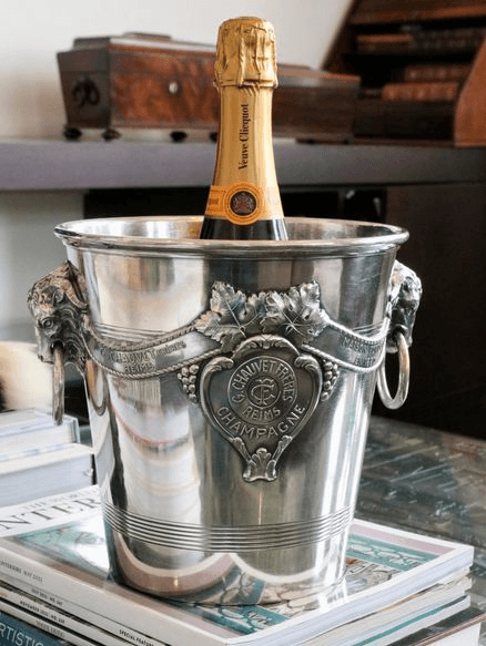 Silver Plated G.Chauve Freres Frères Cooler
