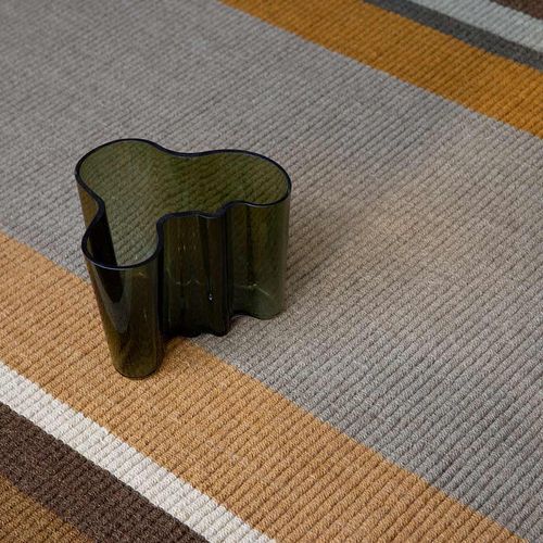 Artisan Designer Floor Rug - Stack, Ochre | Brink & Campman