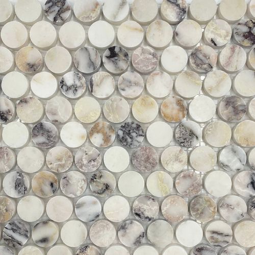 Viola Oro Marble Penny Round