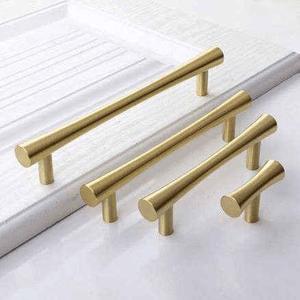 kitchen drawer handles Manly solid brass