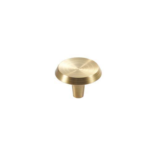 Kitchen Round Knobs Solid Brass - 25mm & 30mm