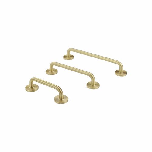 kitchen drawer handles whitehaven solid brass