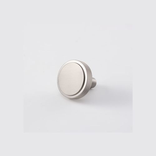 Kitchen drawer Knurled knobs round brass / nickel / black / antique Brass