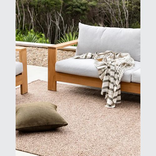 Baya Burleigh Floor Rug - Teak | Indoor or Outdoor