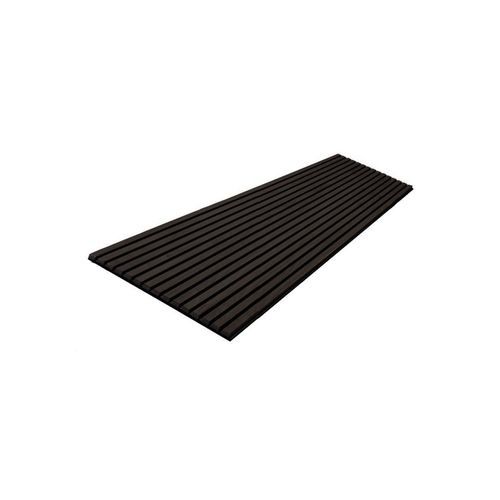 WOODFLEX Flexible Acoustic Wood Slat Wall Panel, Black Veneer - 2400mm x 600mm