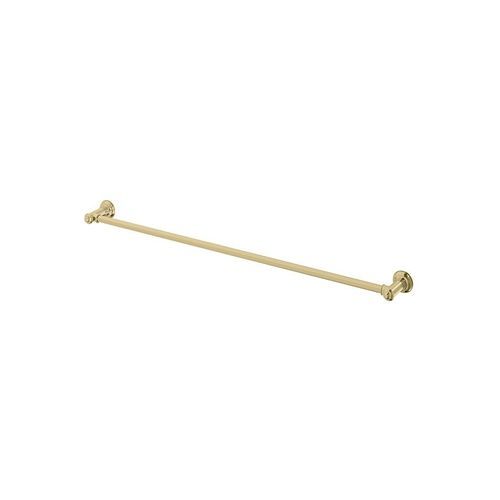Phoenix Cromford Single Towel Rail 800mm  - Brushed Gold