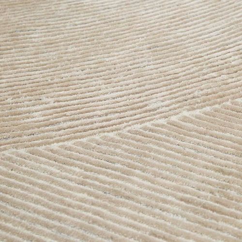 Soren Liv Bower Circle Rug - Pearl