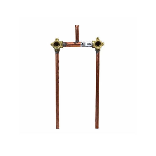 Brasshards 150mm 15mm x 75mm Riser Shower Assembly With 300mm Tails