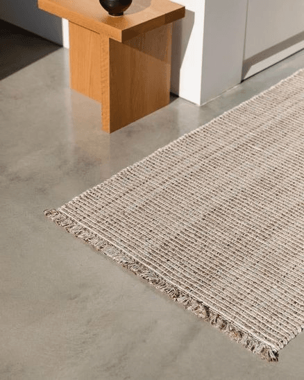 Baya Rhodes Floor Runner - Teak | Indoor or Outdoor