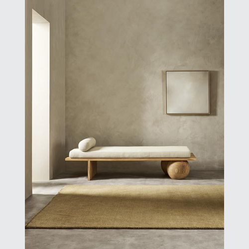 Baya Sandringham 100% Wool Rug - Fenugreek