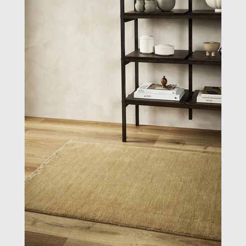 Baya Sandringham Wool Runner Rug - Fenugreek