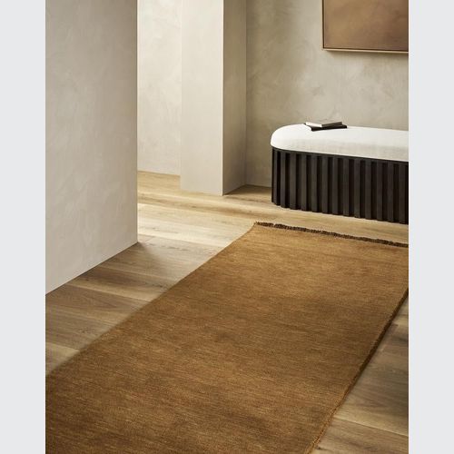 Baya Sandringham Wool Floor Runner Rug  - Pecan