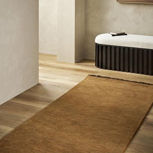 Baya Sandringham Wool Floor Runner Rug  - Pecan