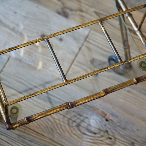 Vintage French Cocktail Trolley