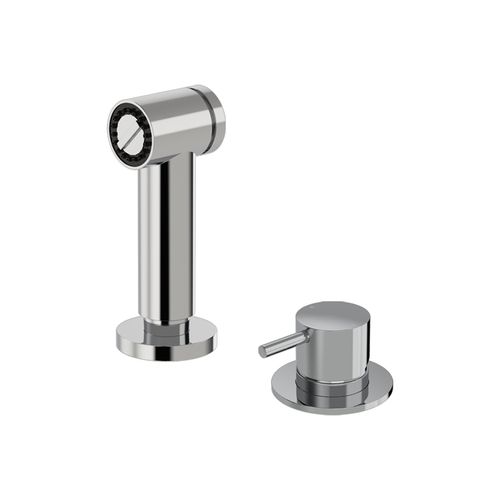 Buddy Kitchen Rinse Spray With Deck Mount Mixer