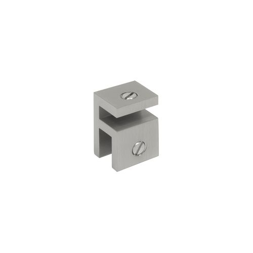 Buddy Shower Glass Bracket Brushed Nickel