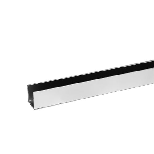 Buddy 18 x 18mm Shower Glass Channel Chrome