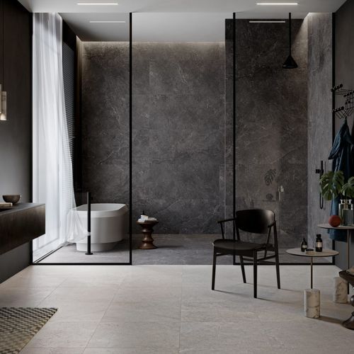 Lithos Carbon | Porcelain Tiles