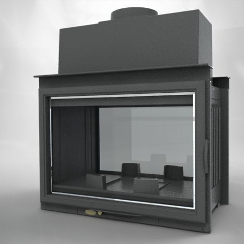 Cheminee Chazelles CDF800L Radiant Wood Fireplace
