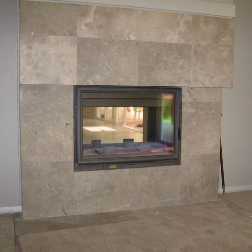 Cheminee Chazelles CDF800R Radiant Wood Fireplace